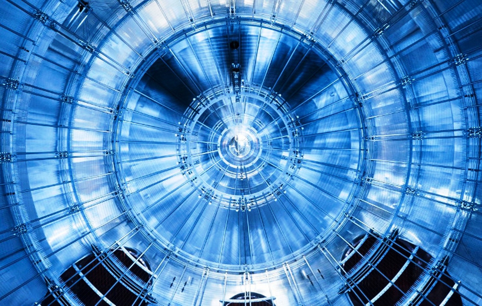 Une vue de l'expérience Katrin. © Markus Breig, KIT KIT, Karlsruher Institut für Technologie   